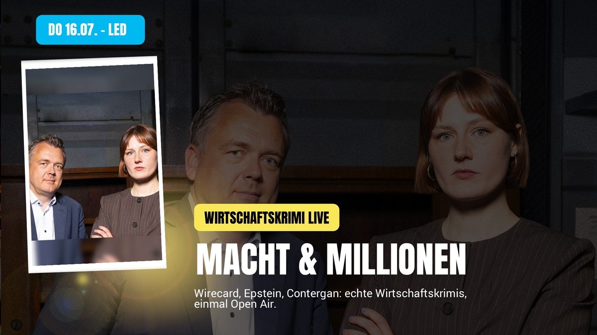 Macht & Millionen — Open-Air-Live-Podcast — Kinoliebe 2026 · LED