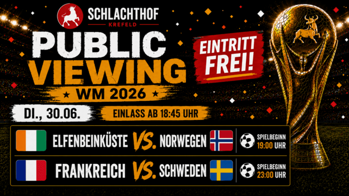 🔥 PUBLIC VIEWING WM 2026 🔥