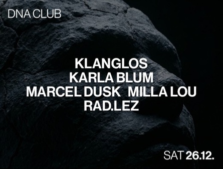 KLANGLOS, KARLA BLUM, MILLA LOU, RAD.LEZ, MARCEL DUSK