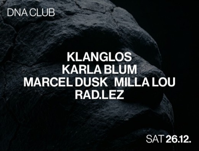 KLANGLOS, KARLA BLUM, MILLA LOU, RAD.LEZ, MARCEL DUSK