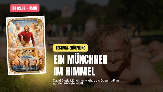 Ein Münchner im Himmel — Festival-Eröffnung mit dem Filmfest München — Kinoliebe 2026 · MAIN