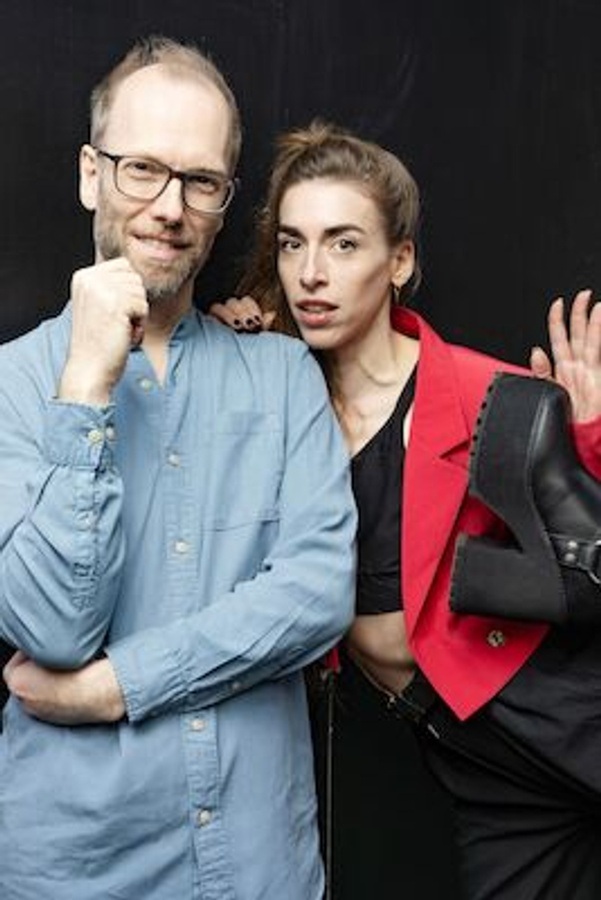 Michael Krebs und Karina Syndicus