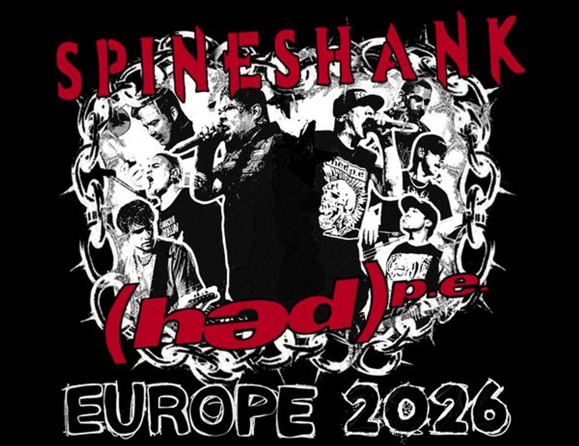 Titelbild der Veranstaltung Spineshank + (hed) P.E.