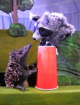Kleiner Igel in Not