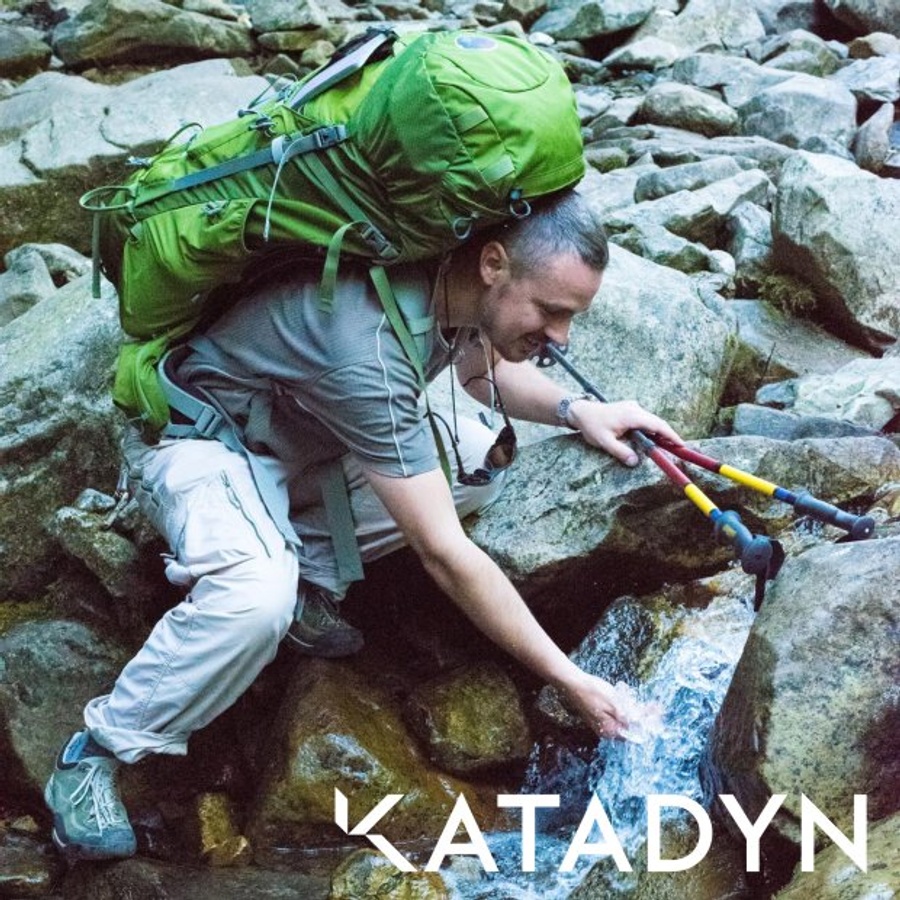 Titelbild der Veranstaltung Katadyn Workshop: Sicheres Trinkwasser unterwegs