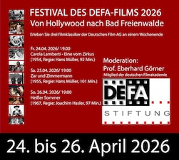 Festival des DEFA Films 2026