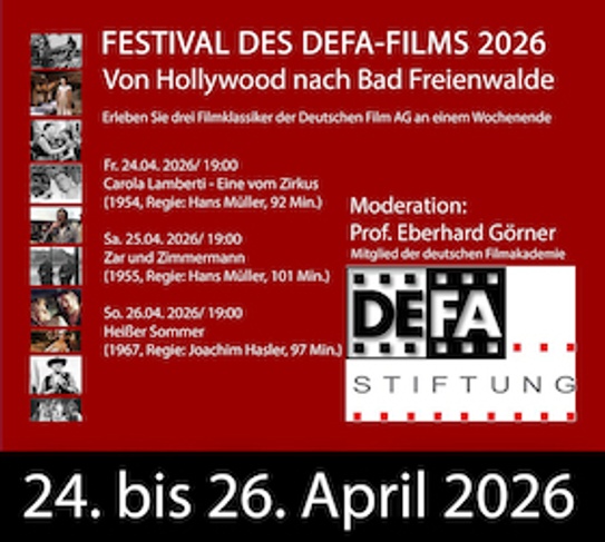 Festival des DEFA Films 2026