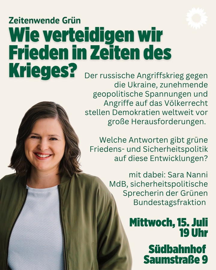 Zeitenwende Grün