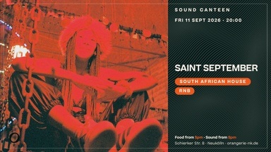 Sound Canteen w/ Saint September