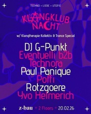Klangklubnacht w/ Klangtherapie Kollektiv & Trance Special