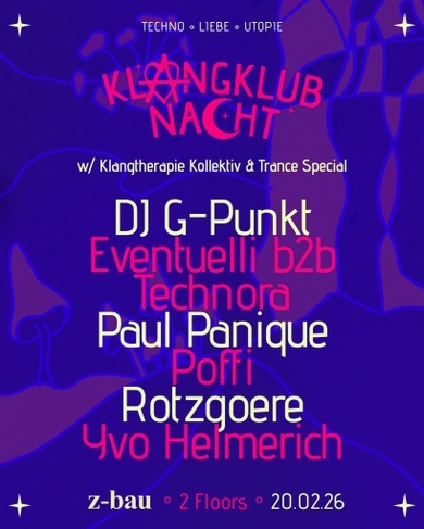 Klangklubnacht w/ Klangtherapie Kollektiv & Trance Special