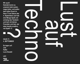 Lust auf Techno? by Tous Les Fruits (Techno)