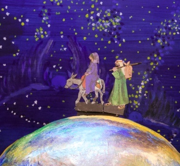 Papiertheater “Es weihnachtet -Pastoralka”