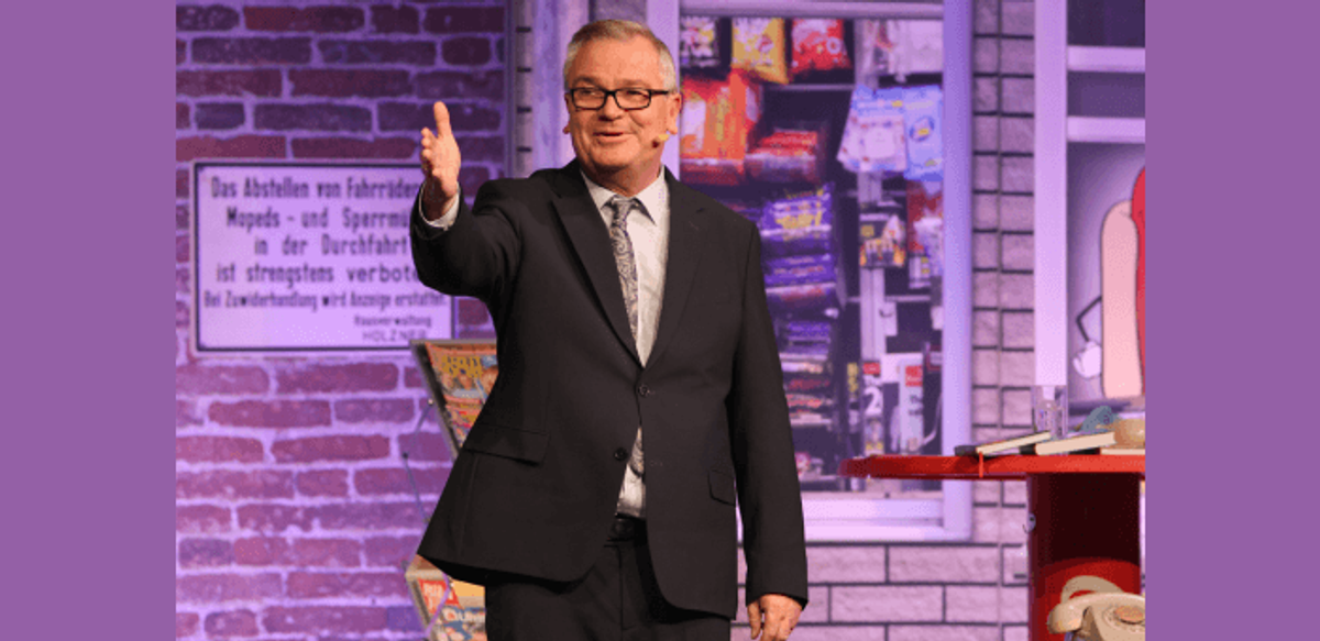Titelbild der Veranstaltung Jürgen B. Hausmann - 25 Jahre - Dat is e Ding!