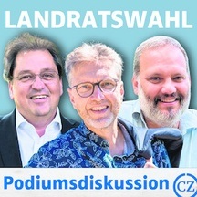 CZ-Wahlpodium zur Landratswahl