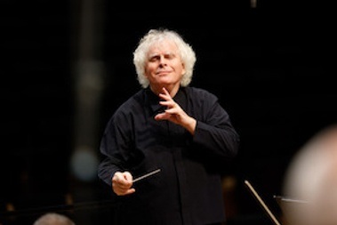 Sir Simon Rattle dirigiert Beethovens IX.