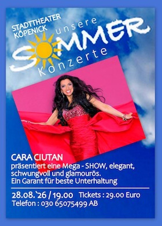 Sommerkonzert mit Cara Ciutan