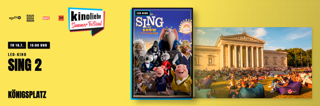 Sing 2 — Open-Air-Familienkino · Deutsch — Kinoliebe 2026 · LED
