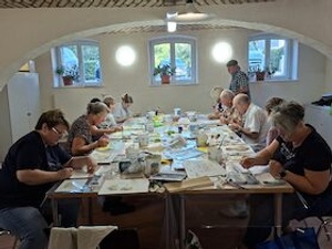 Workshop: "Faszination Aquarell" - ein Spiel von Flächen, Linien und Farben