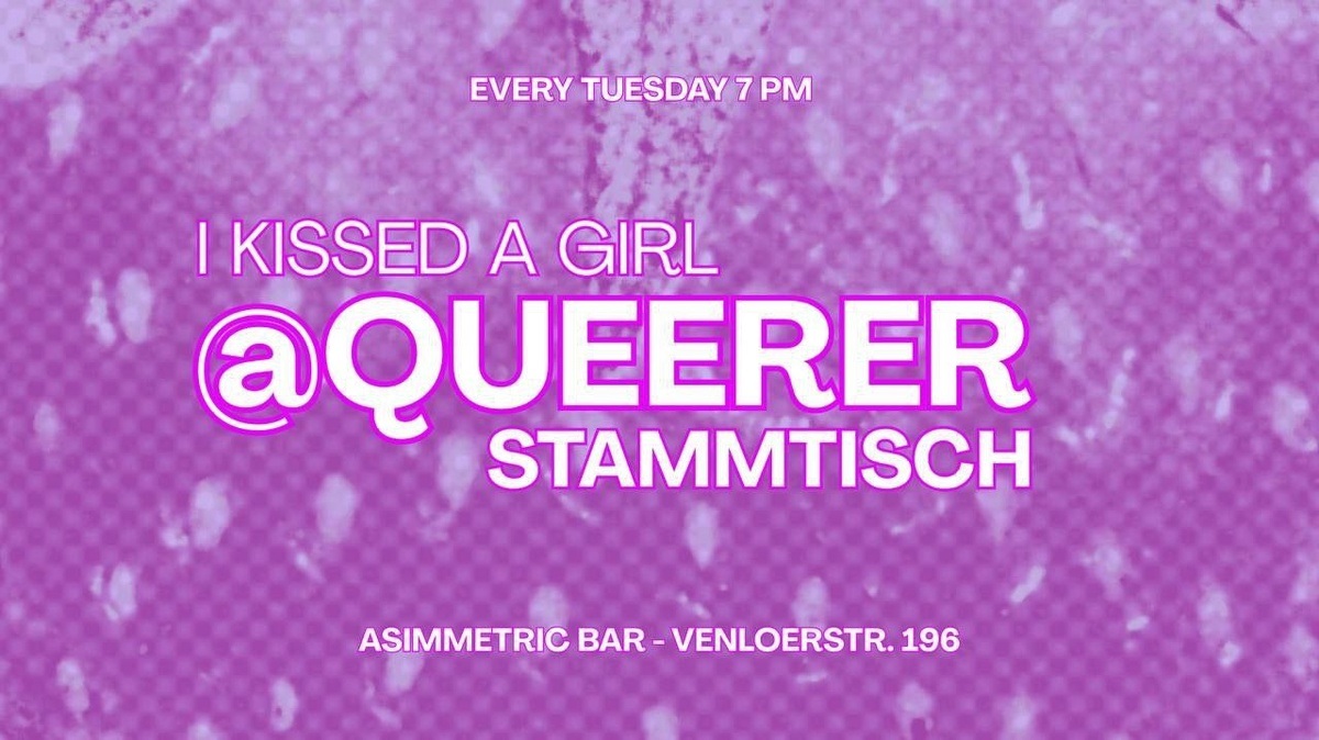 Titelbild der Veranstaltung I kissed a Girl @ queererstammtisch