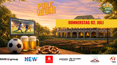 Public Viewing Sechzehntelfinale