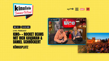 Kino+ × Rocket Beans — Open-Air-Live-Podcast — Kinoliebe 2026 · LED