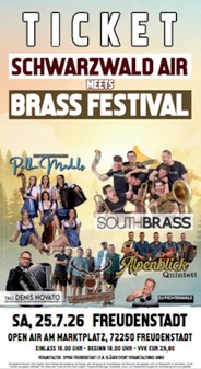 "Schwarzwald Air meets Brassfestival"