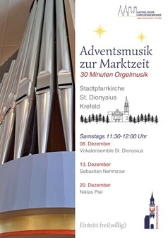 Adventsmusik zur Marktzeit