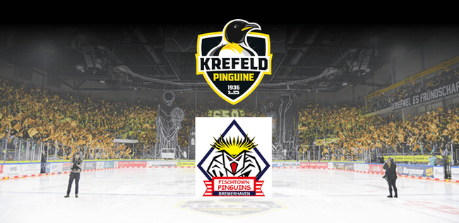 Krefeld Pinguine vs. Piguins Bremerhaven - Spieltag 1