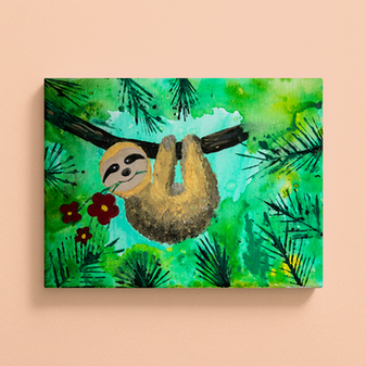 ArtNight Kids: Faultier