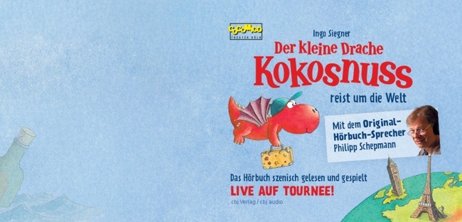 Der kleine Drache Kokosnuss  - reist um die Welt - von Ingo Siegner