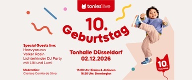 tonies live - 10. Geburtstag