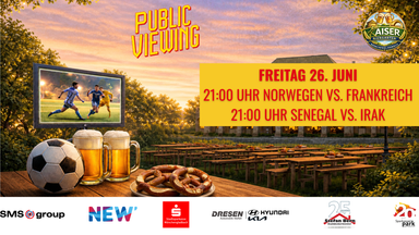 Public Viewing NOR vs. FRA & SEN vs. IRQ