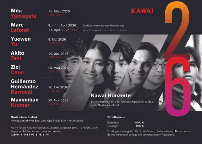 Kawai Konzert Yu Yuewen