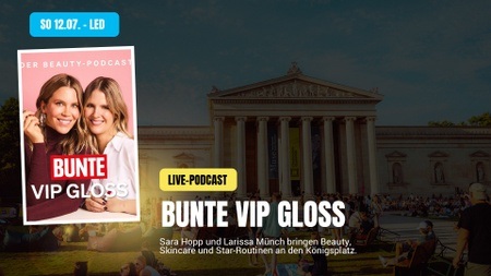 BUNTE VIP GLOSS — Open-Air-Live-Podcast — Kinoliebe 2026 · LED