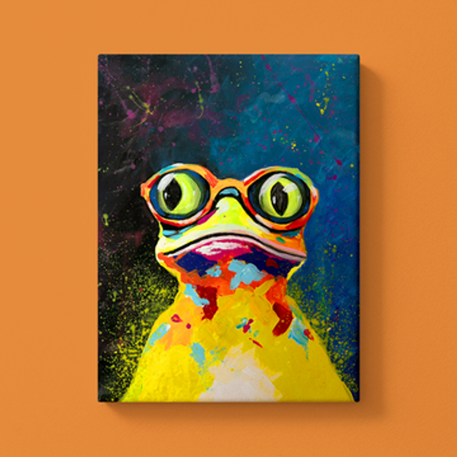 Titelbild der Veranstaltung ArtNight Kids: Herr Frosch
