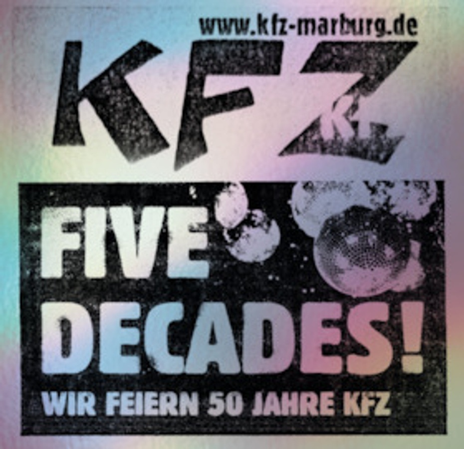Titelbild der Veranstaltung Five Decades!