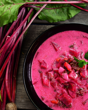 Montagstisch: Rote-Bete-Ingwer Suppe