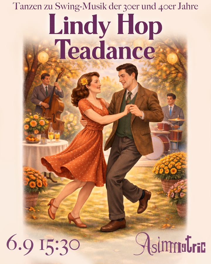 Titelbild der Veranstaltung Lindy Hop Teadance