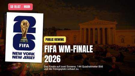 FIFA WM-Finale 2026 — Public Viewing am Königsplatz — Kinoliebe 2026 · MAIN + LED