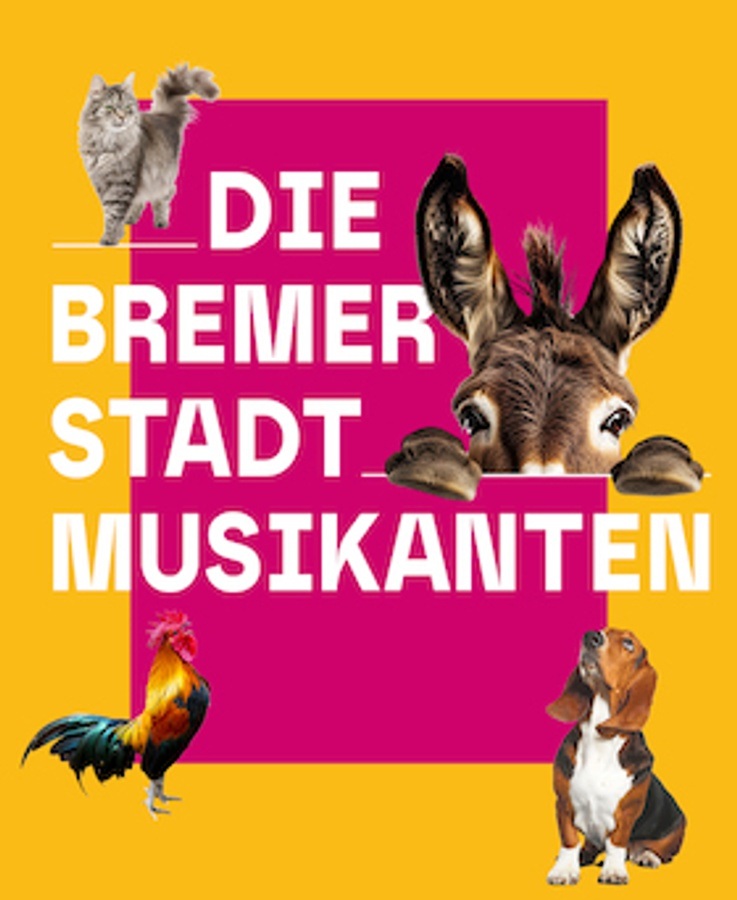 Titelbild der Veranstaltung Die Bremer Stadtmusikanten
