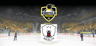 Krefeld Pinguine vs. Eisbären Berlin - Spieltag 10