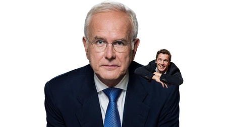 Harald Schmidt schwätzt mit Bernd Gnann