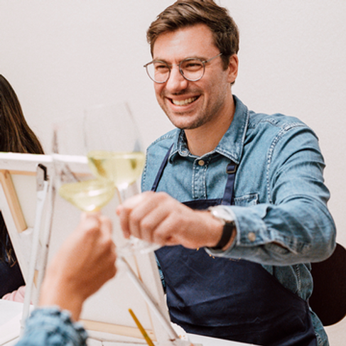 Wine & Paint: Struktur Abstrakt