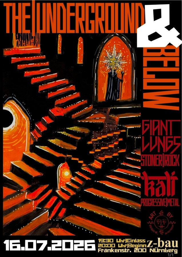 Underground and Below w/ Giant Lungs + Kali