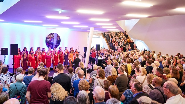 Die Elbphilharmonie singt