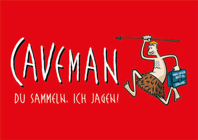 CAVEMAN - Du sammeln, Ich jagen!