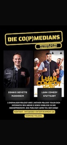 Luan Comedy und Dennis Boyette