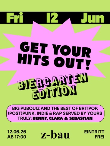 Biergarten w/ Get Your Hits Out
