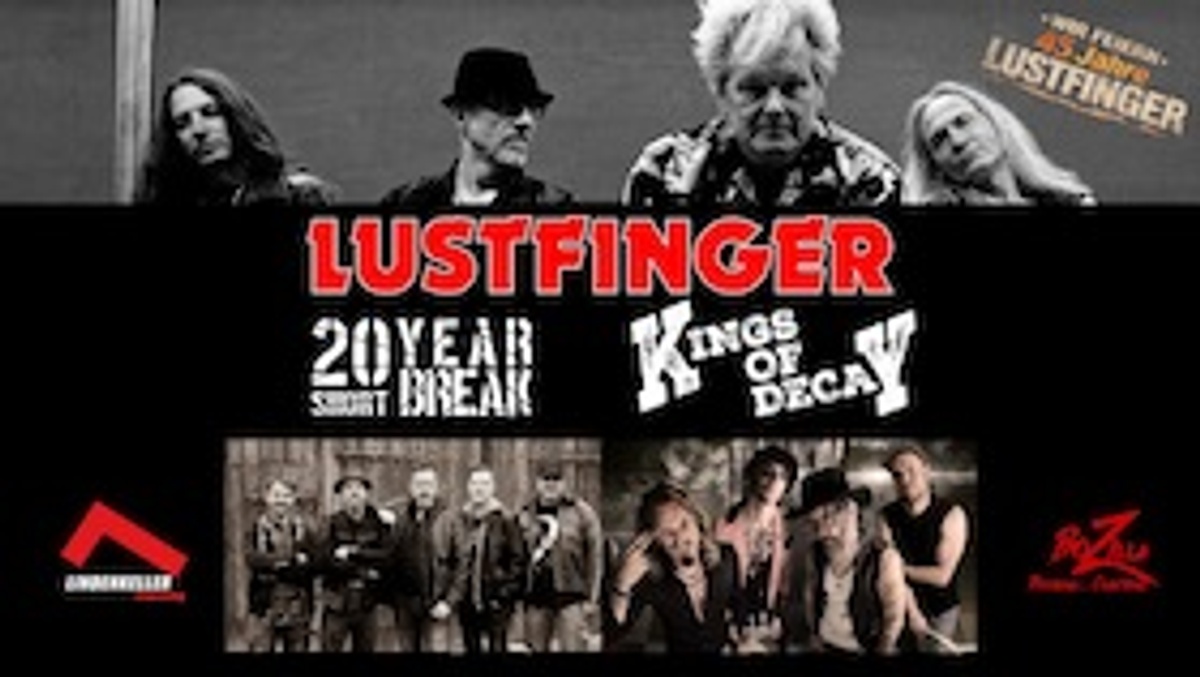 45 Jahre Punk’n’Roll – LustfingeR live